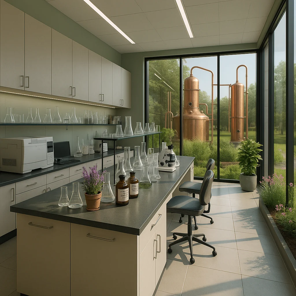 Selvese Botanica laboratuvar konsept goruntusu